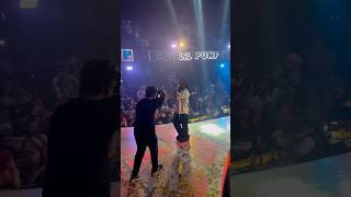 Lil Pump finishes show in Dubai lilpump dubai [upl. by Lyrac]