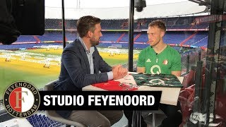 Nicolai Jørgensen over FC Groningen  Feyenoord [upl. by Hgielime]