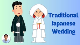 Japanese Shinto Wedding History and Mechanics  japanhistory 神前式 bride groom wedding [upl. by Crystal]