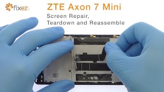 ZTE Axon 7 Mini Screen Repair Teardown and Reassemble Guide  FIxezcom [upl. by Sanfred]