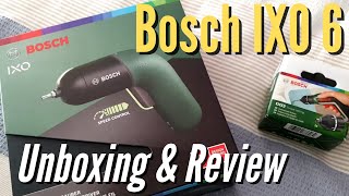 Bosch IXO 6 Unboxing amp Review  How to Attach Accessories  Variable Speed Cordless Screwdriver [upl. by Gamaliel287]