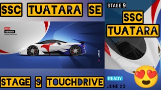 Asphalt 9  SSC TUATARA  Special Event  Stage 9  Touchdrive Gameplay😍🥳 [upl. by Sonaj]