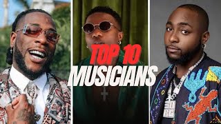 Top 10 Nigerian Artists of 2024 [upl. by Teddi]