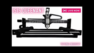 QueenAnt Pro CNC  Cable Drag Chain Assembly  YUYUONG Industry [upl. by Siblee]