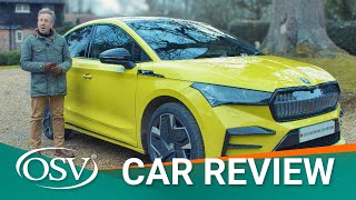 New Skoda Enyaq Coupe IV in Depth UK Review 2023 Is This the Electric SUV Youve Been Waiting For [upl. by Yleek]