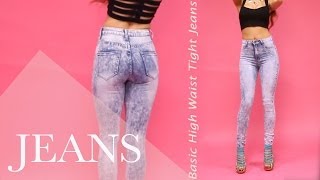 Body Fitting High Waist Jeans and More [upl. by Queena]