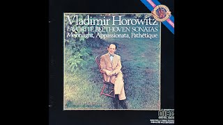 Beethoven Piano Sonata No 14 in Csharp minor Op 27No 2 quotMoonlightquot  Vladimir Horowitz piano [upl. by Murphy]