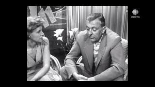 En 1958 Jacques Tati interviewé à Cannes pour son film «Mon oncle» [upl. by Ejrog]