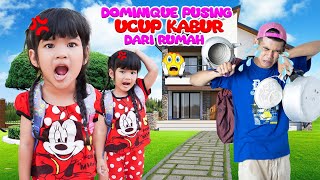 DOMINIQUE BINGUNG KARENA UCUP KABUR DARI RUMAH SAMPE NGINEP DI RUMAH DOMINIQUE viralvideo [upl. by Ahsatsan]