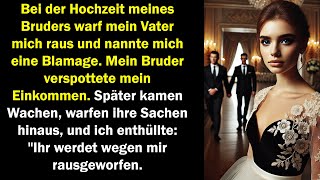 Bei der Hochzeit warf mein Vater mich raus Später wurden ihre Sachen rausgeworfen—wegen mir [upl. by Janot]