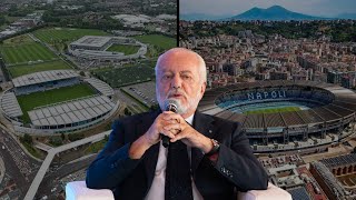 Nuovo STADIO MARADONA e centro sportivo DE LAURENTIIS quotEcco il progetto SSC Napoliquot 🏟️ [upl. by Eseila686]