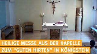 Heilige Messe live aus Königstein im Taunus  02082024 [upl. by Atteoj]