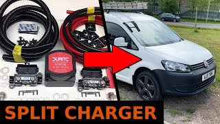 HOW TO Install Split Charger  Leisure Battery [upl. by Lerraf541]