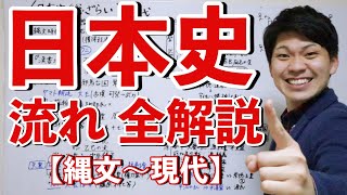 【受験直前】日本史の全範囲をわかりやすく解説！！ [upl. by Ynna807]