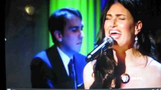 Idina Menzel singing Defying Gravity at the White House for Obama [upl. by Znarf]