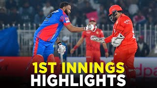 PSL 9  1st Innings Highlights  Islamabad United vs Karachi Kings  Match 24  M2A1A [upl. by Ealasaid]