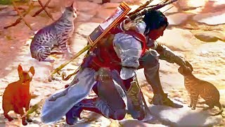 Lets Play Assassins Creed Origins 147 Mau CATS Shadows of Apollo Gupta amp Centurion [upl. by Norramic]