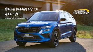 Skoda Kodiaq RS 20 4x4 TSI 245 PS Interior amp Exterior Details 4K [upl. by Damiano]