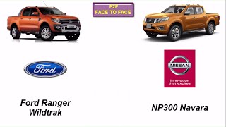 Nissan NP300 Navara Vs Ford Ranger Wildtrak [upl. by Astrahan]