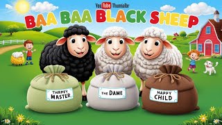 quot🐑 Baba Black Sheep The Ultimate Nursery Rhyme SingAlong Every Child Will Lovequot [upl. by Nannaihr849]