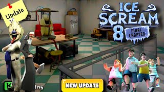 Ice Scream 8 Next Update  Ice scream 8 Rods bedroom [upl. by Annovoj410]