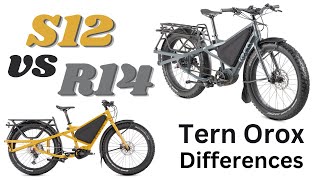 Tern Orox S12 vs R14 Differences [upl. by Llain]