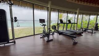 SO Maldives Resort Gym Tour [upl. by Hakym]