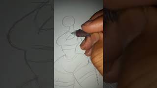 Speed drawing  Vitiligo basketball player [upl. by Ecnal]