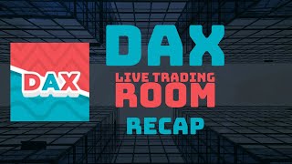 DAX FDAX Live trading room recap NOV 19th [upl. by Atirec]