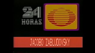 Intro noticiero quot24 Horasquot  Televisa  1981 [upl. by Tega]