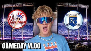 FIGHT BREAKS OUT Yankees vs Royals Playoff Vlog [upl. by Yaned]