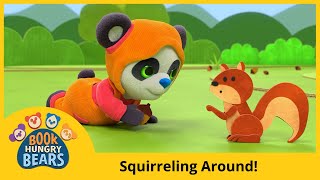 Book Hungry Bears  Squirreling Around  Videos for Kids [upl. by Dorie]