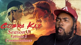 Cobra Kai Season 1 Episode 5 Counterbalance REACTION [upl. by Tam938]