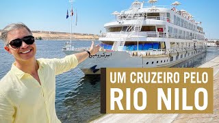 EGITO  UM CRUZEIRO DE QUATRO DIAS PELO RIO NILO de Luxor até Aswan  Por Carioca NoMundo [upl. by Lenee]