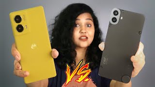 Moto G85 vs CMF Phone 1  KONSA BEST HAIN under 20000 [upl. by Lohse]