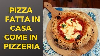 PIZZA NAPOLETANA A CASA COME IN PIZZERIA F1 P134H [upl. by Shurlocke]