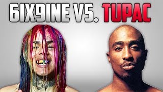 6IX9INE Gets Compared To Tupac [upl. by Nahum]