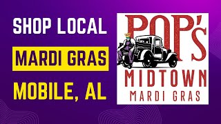 Shop Local for Mardi Gras in Mobile ALPop’s Midtown [upl. by Philly]