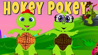 The Hokey Pokey  Kids Dance Song [upl. by Tterraj]