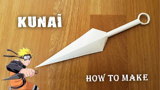 KAĞITTAN KUNAİ YAPIMI   How To Make a Paper Kunai [upl. by Joseph]