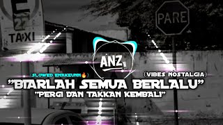 DJ  BIARLAH SEMUA BERLALU PERGI DAN TAKKAN KEMBALI  SPEED ENAKEUNN  ANZ [upl. by Nabal]