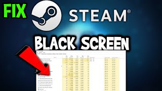 How To Fix Steam Library Black Screen Issue Updated 2024 [upl. by Braswell]