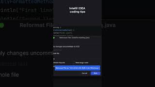 IntelliJ IDEA coding tips  reformat [upl. by Sutsugua]