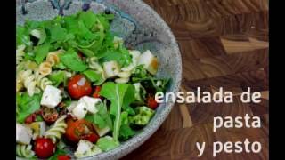 Ensalada de pasta y pesto en Refrigeradoras Panasonic [upl. by Birmingham336]