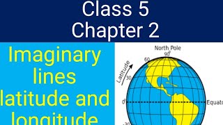 Class 5 chapter 2 imaginery lines Latitude and longitude [upl. by Nueoht]