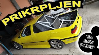 BMW E35 DRiFT PickUp  Popravljen  Pokvaren  Popravljen [upl. by Breena]