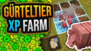 GÜRTELTIER XP FARM TUTORIAL ✨ Minecraft 121 ✨ ErikOnHisPeriod [upl. by Airliah66]