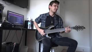 Betraying The Martyrs  Man Made Disaster  GUITAR COVER [upl. by Nate]