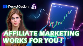 POCKET OPTION AFFILIATE MARKETING CREATE WEEKLY PASSIVE INCOME FOR YOU [upl. by Ardnikal47]