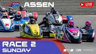 2024 Sidecar World Championship ttassen race 2  ENGLISH [upl. by Politi]